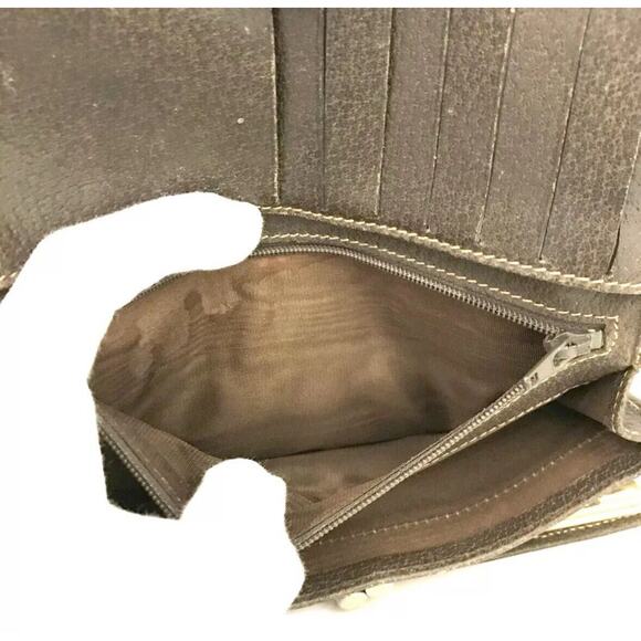 Authentic Gucci Brown Monogram Wallet - Picture 7 of 8